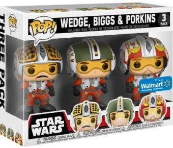 Wedge, Biggs & Porkins - 3 pack