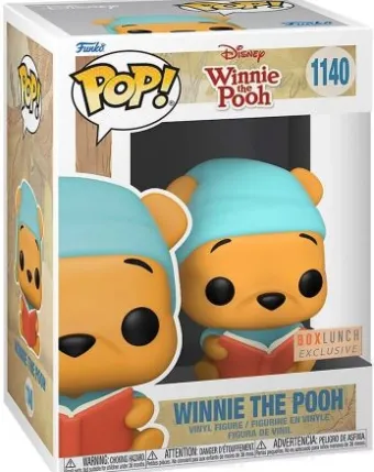 Winnie l'Ourson lit un livre