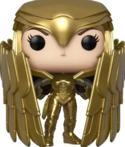 Wonder Woman avec Bouclier et Armure en Or - Metallic