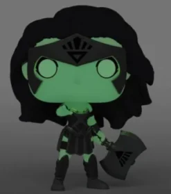 Wonder Woman Black Lantern - Glow In The Dark