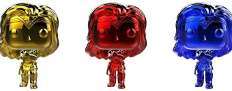 Wonder Woman - Chrome - 3 Pack
