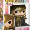Wonder Woman en Armure en Or en Vol - Métallique