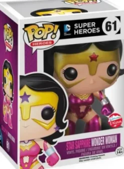 Wonder Woman en Star Sapphire - Métallique