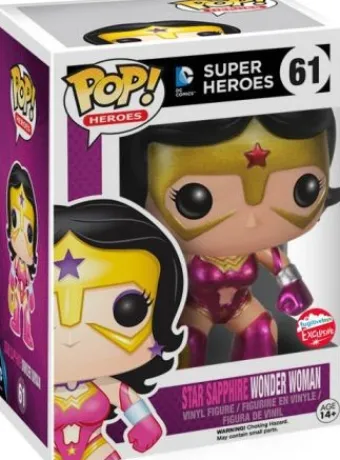Wonder Woman en Star Sapphire - Métallique
