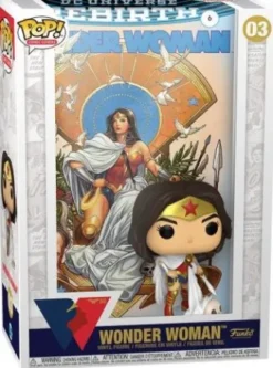 Wonder Woman 80th Rebirth on Throne - Comic Cover