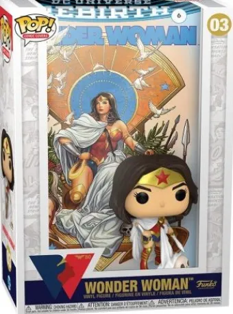 Wonder Woman 80th Rebirth on Throne - Comic Cover