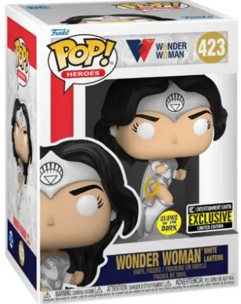 Wonder Woman - White Lantern Glow in the Dark