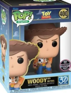 Woody avec Crayon Rouge - Digital Pop