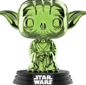 Yoda - Chromé Vert