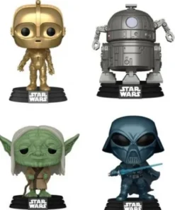 Yoda, C-3PO, Darth Vader & R2-D2 Concept Series Pack