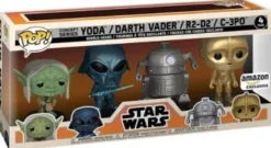 Yoda, C-3PO, Darth Vader & R2-D2 Concept Series Pack