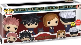 Yuji Itadori / Megumi Fushiguro / Nobara Kugisaki / Satoru Gojo - Pack