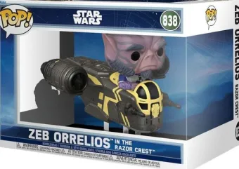 Zeb Orrelio dans le Razor Crest