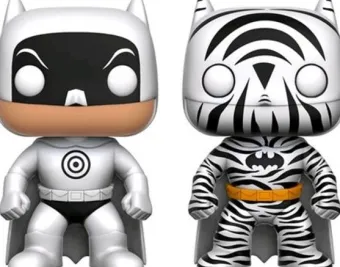 Zebra & Bullseye Batman - 2 pack