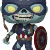 Zombie Captain America 25 cm