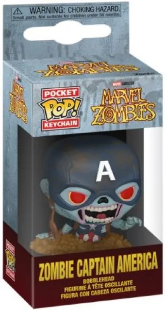 Zombie Captain America - Porte-clés